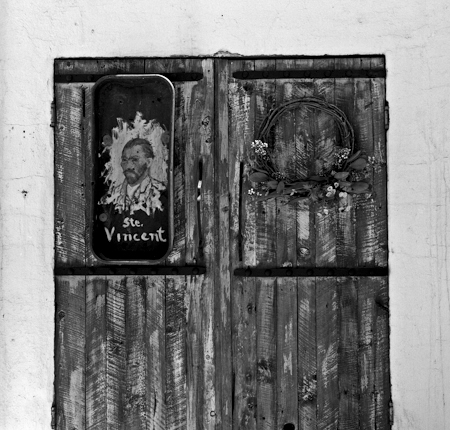 photo pris par Ang Fang - dessin de Van Gogh sur un mur